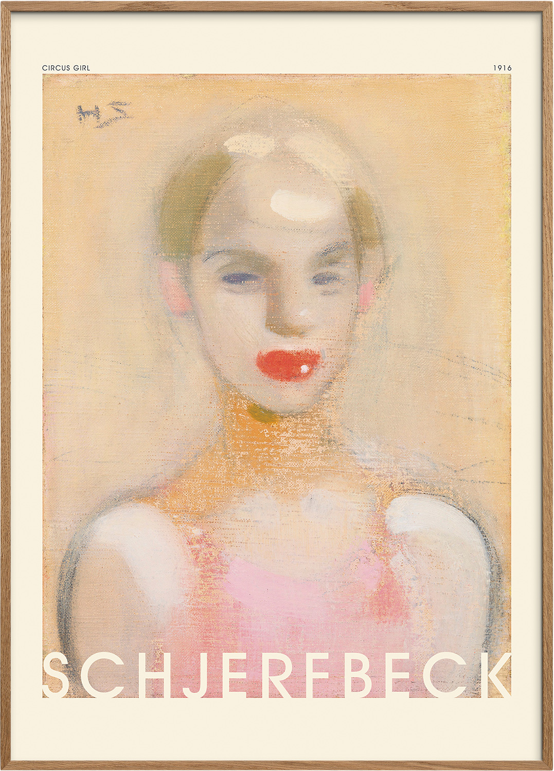 Helene Schjerfbeck Circus Girl